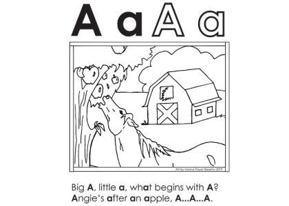 A to Z Alphabet Worksheet