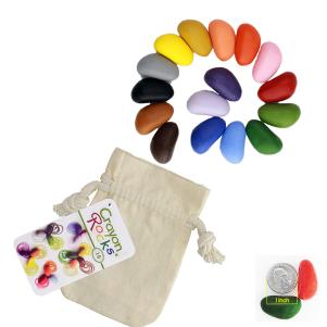 16 Colors in a Muslin Bag